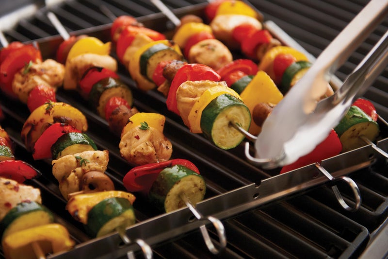 GrillPro 41338 Stainless Steel Shish Kebab Set - Image 3
